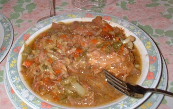 Piatto di casseula